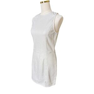 NWOT Tinseltown White Metallic Sleeveless Bodycon Mini Dress Womenâs XL